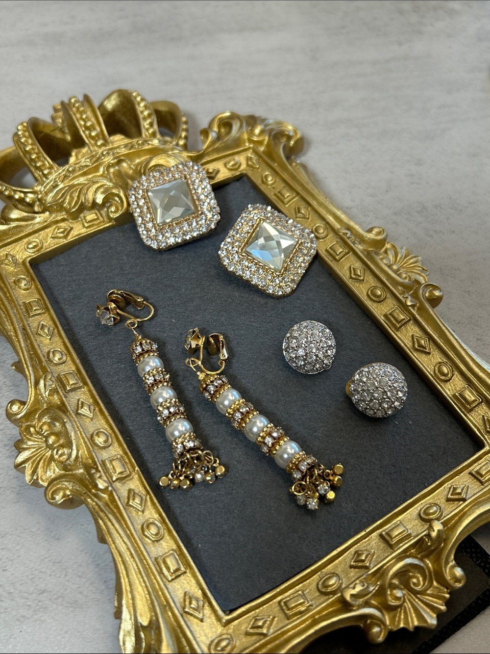 Bundle of Clip On Earrings